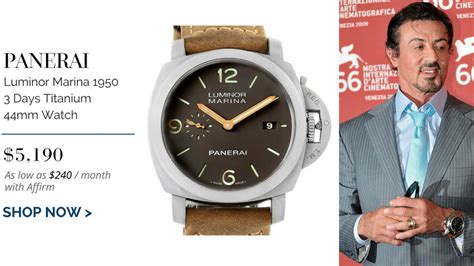 the transporter panerai|Celebrities & their Panerai Watches .